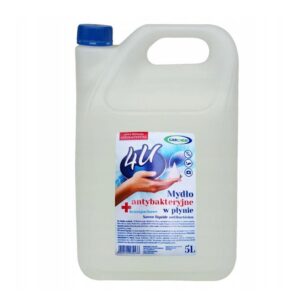 Mydło w płynie bezzapachowe 5L antybakteryjne